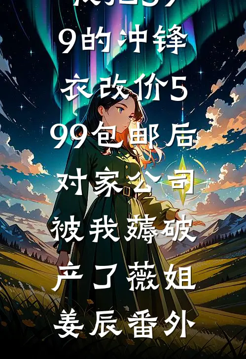 我把599的冲锋衣改价5.99包邮后，对家公司被我薅破产了薇姐姜辰番外
