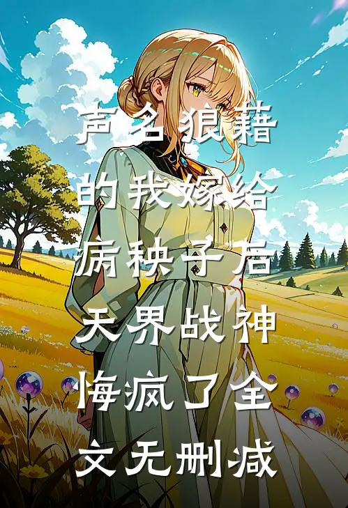 声名狼藉的我嫁给病秧子后，天界战神悔疯了全文无删减