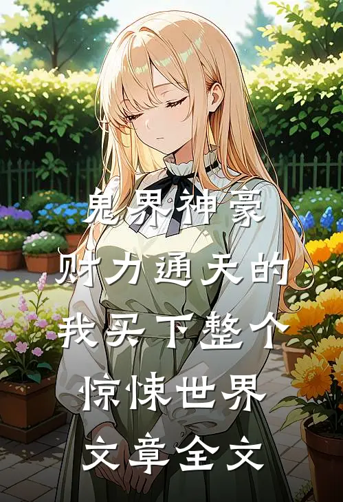 鬼界神豪：财力通天的我买下整个惊悚世界文章全文