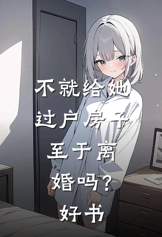 不就给她过户房子，至于离婚吗？好书