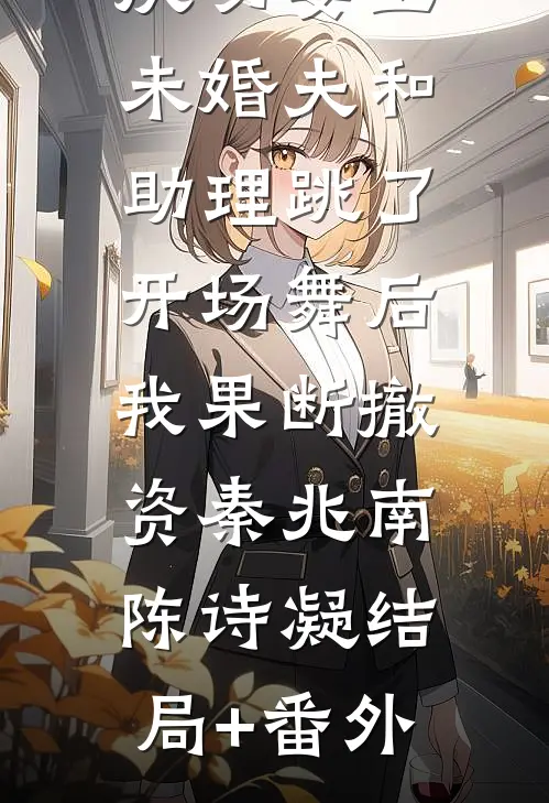 庆功宴上未婚夫和助理跳了开场舞后，我果断撤资秦兆南陈诗凝结局+番外