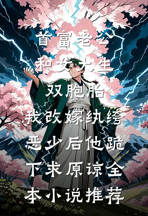 首富老公和女大生双胞胎，我改嫁纨绔恶少后他跪下求原谅全本小说推荐