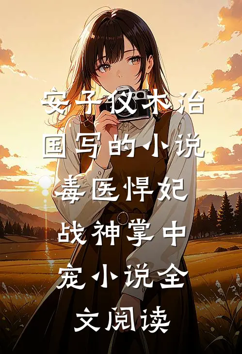 安子仪木治国写的小说毒医悍妃：战神掌中宠小说全文阅读