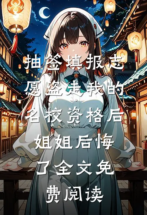 抽签填报志愿盗走我的名校资格后，姐姐后悔了全文免费阅读