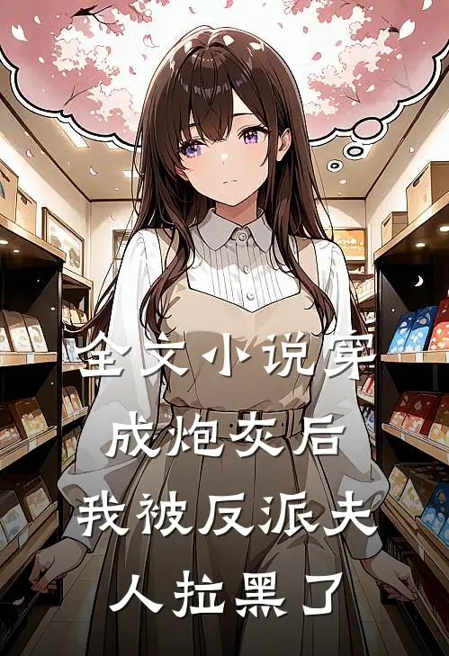 全文小说穿成炮灰后，我被反派夫人拉黑了