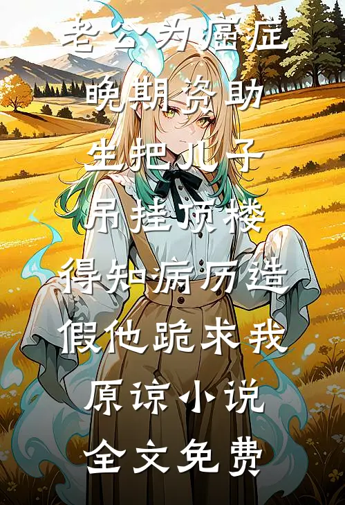 老公为癌症晚期资助生把儿子吊挂顶楼，得知病历造假他跪求我原谅小说全文免费