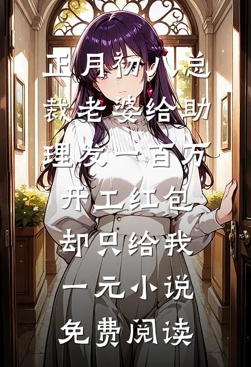正月初八总裁老婆给助理发一百万开工红包，却只给我一元小说免费阅读