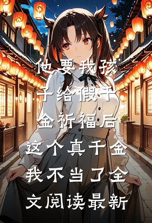 他要我孩子给假千金祈福后，这个真千金我不当了全文阅读最新