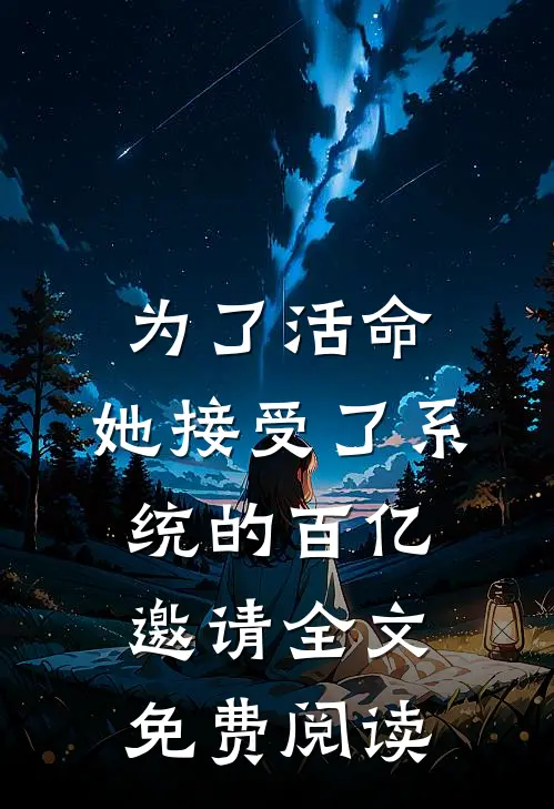 为了活命，她接受了系统的百亿邀请全文免费阅读
