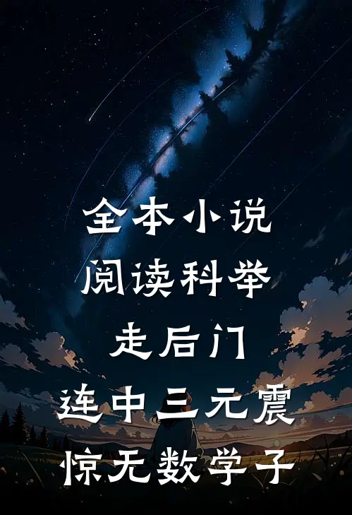 全本小说阅读科举走后门，连中三元震惊无数学子