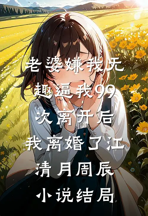 老婆嫌我无趣逼我99次离开后，我离婚了江清月周辰小说结局