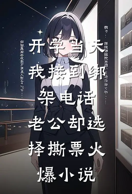 开学当天我接到绑架电话，老公却选择撕票火爆小说