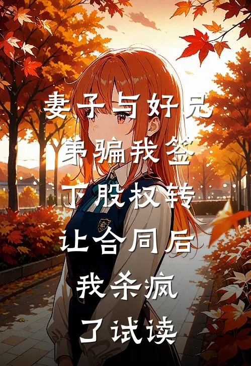 妻子与好兄弟骗我签下股权转让合同后，我杀疯了试读