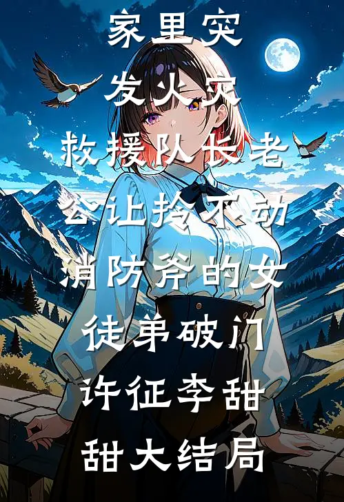 家里突发火灾，救援队长老公让拎不动消防斧的女徒弟破门许征李甜甜大结局