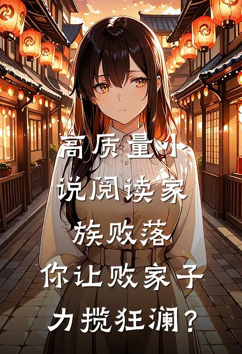 高质量小说阅读家族败落，你让败家子力揽狂澜？