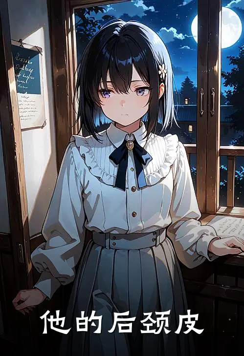 他的后颈皮