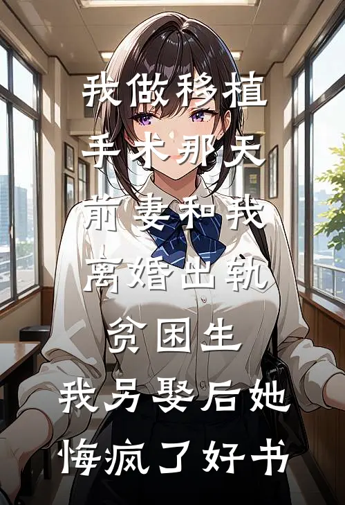 我做移植手术那天，前妻和我离婚出轨贫困生，我另娶后她悔疯了好书