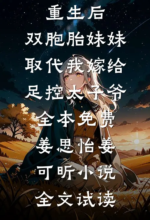 重生后，双胞胎妹妹取代我嫁给足控太子爷全本免费姜思怡姜可昕小说全文试读
