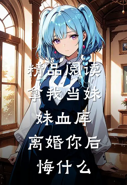 精品阅读拿我当妹妹血库，离婚你后悔什么