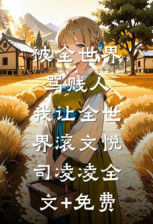 被全世界骂贱人，我让全世界滚文悦司凌凌全文+免费