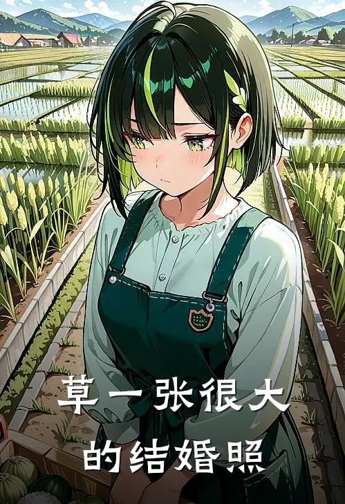 草一张很大的结婚照