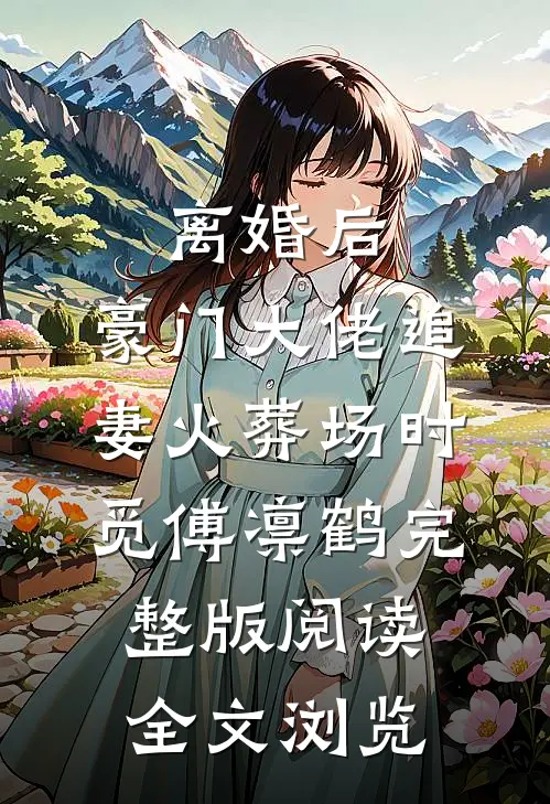 离婚后,豪门大佬追妻火葬场时觅傅凛鹤完整版阅读全文浏览