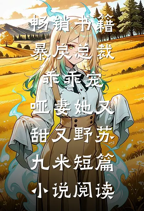 畅销书籍暴戾总裁乖乖宠，哑妻她又甜又野苏九米短篇小说阅读