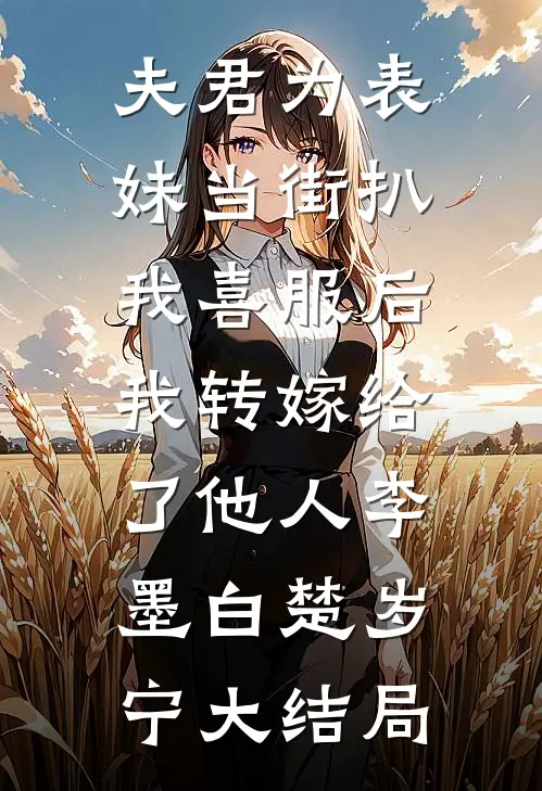 夫君为表妹当街扒我喜服后，我转嫁给了他人李墨白楚岁宁大结局