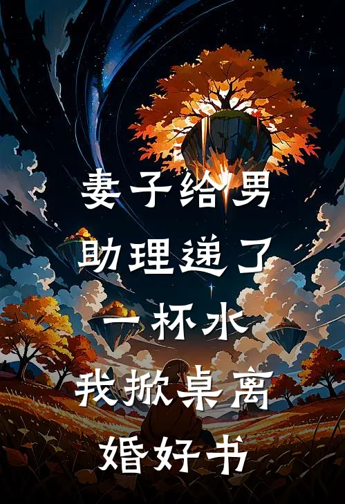 妻子给男助理递了一杯水，我掀桌离婚好书
