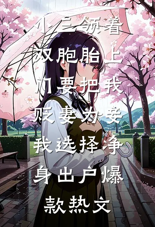 小三领着双胞胎上门要把我贬妻为妾，我选择净身出户爆款热文
