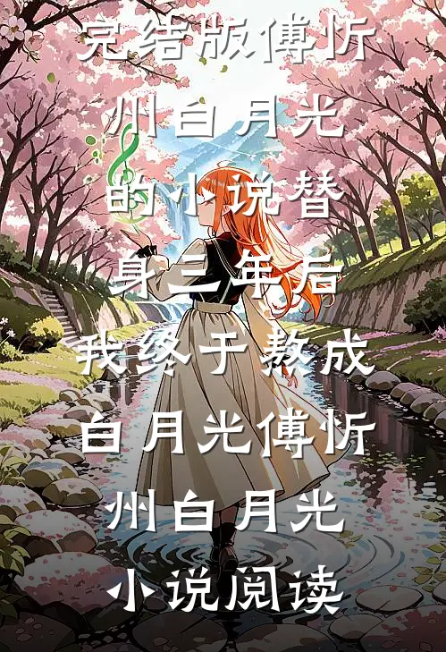 完结版傅忻州白月光的小说替身三年后，我终于熬成白月光傅忻州白月光小说阅读