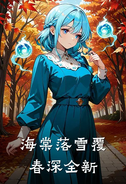 海棠落雪覆春深全新