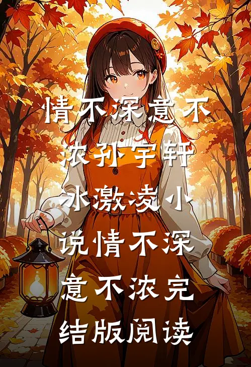 情不深意不浓孙宇轩冰激凌小说_情不深意不浓完结版阅读