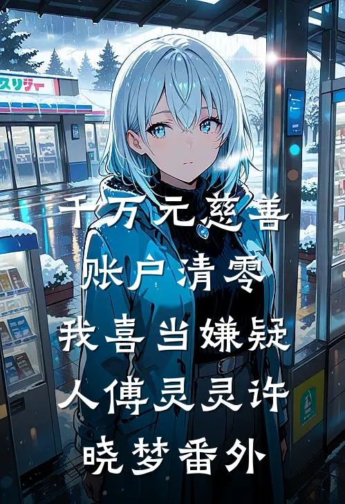 千万元慈善账户清零，我喜当嫌疑人傅灵灵许晓梦 番外
