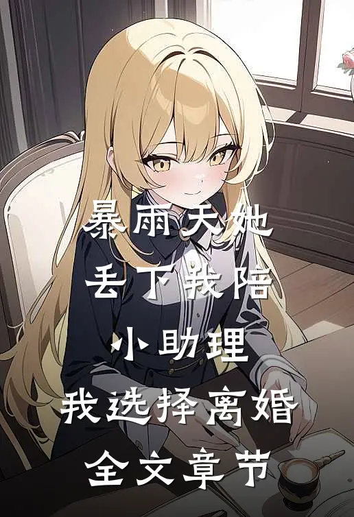 暴雨天她丢下我陪小助理，我选择离婚全文章节