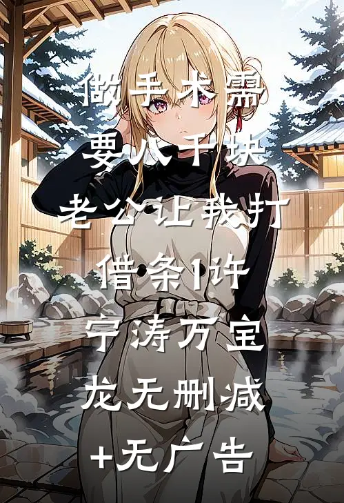 做手术需要八千块，老公让我打借条1许宁涛万宝龙无删减+无广告