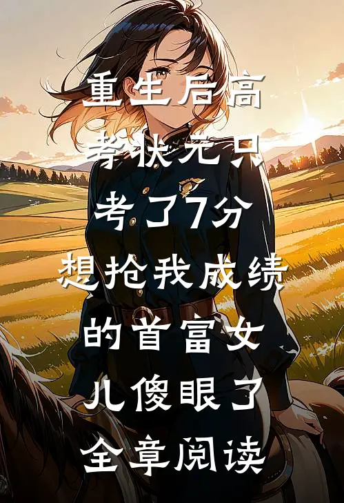 重生后高考状元只考了7分，想抢我成绩的首富女儿傻眼了全章阅读