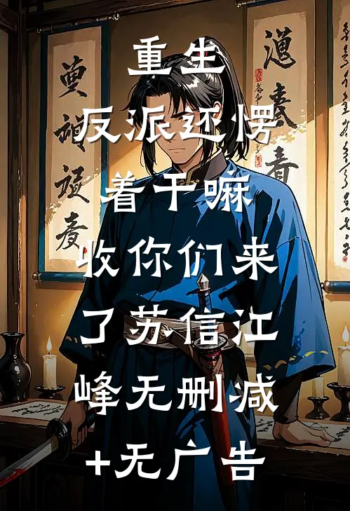 重生：反派还愣着干嘛，收你们来了苏信江峰无删减+无广告