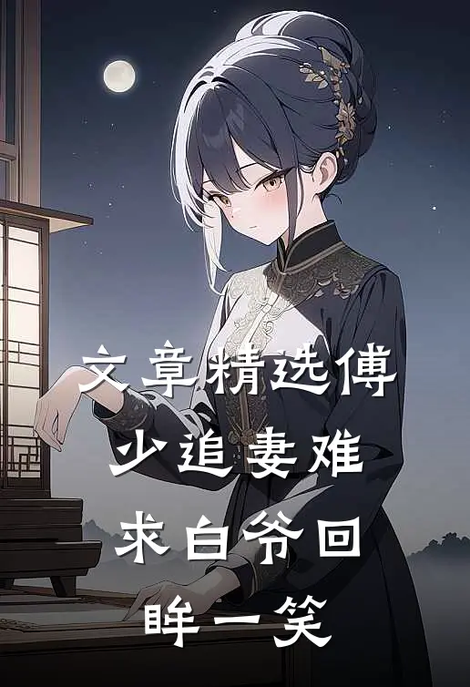 文章精选傅少追妻难：求白爷回眸一笑