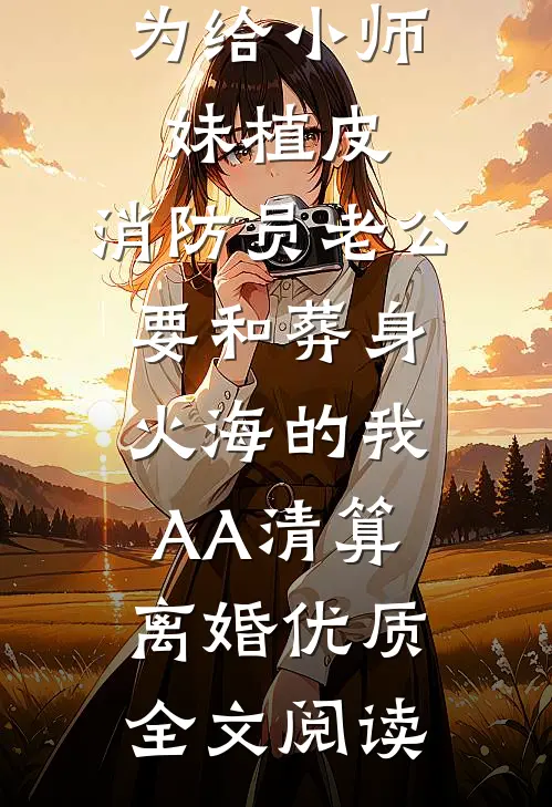 为给小师妹植皮，消防员老公要和葬身火海的我AA清算离婚优质全文阅读