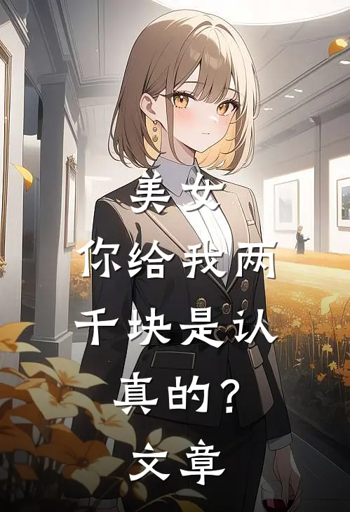 美女，你给我两千块是认真的？文章