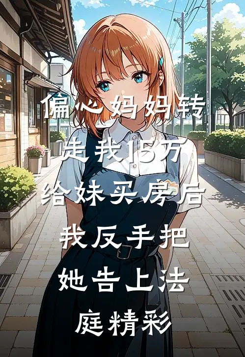 偏心妈妈转走我15万给妹买房后，我反手把她告上法庭精彩