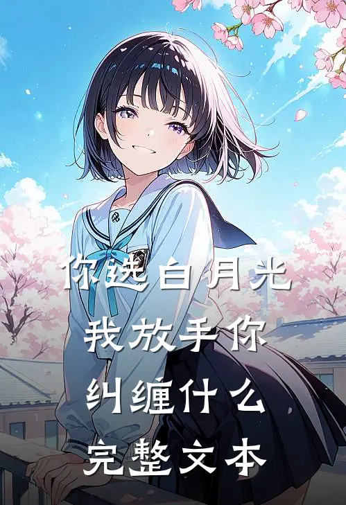 你选白月光，我放手你纠缠什么完整文本