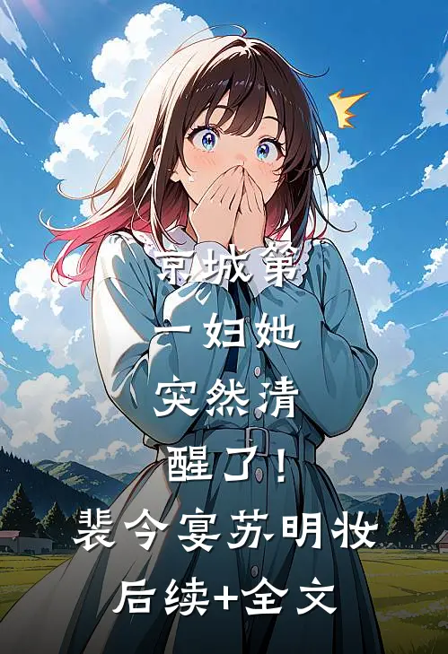 京城第一妇她，突然清醒了！裴今宴苏明妆后续+全文