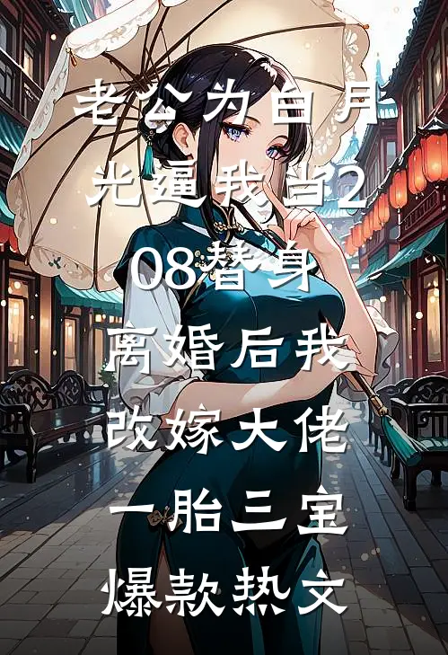 老公为白月光逼我当208替身，离婚后我改嫁大佬一胎三宝爆款热文